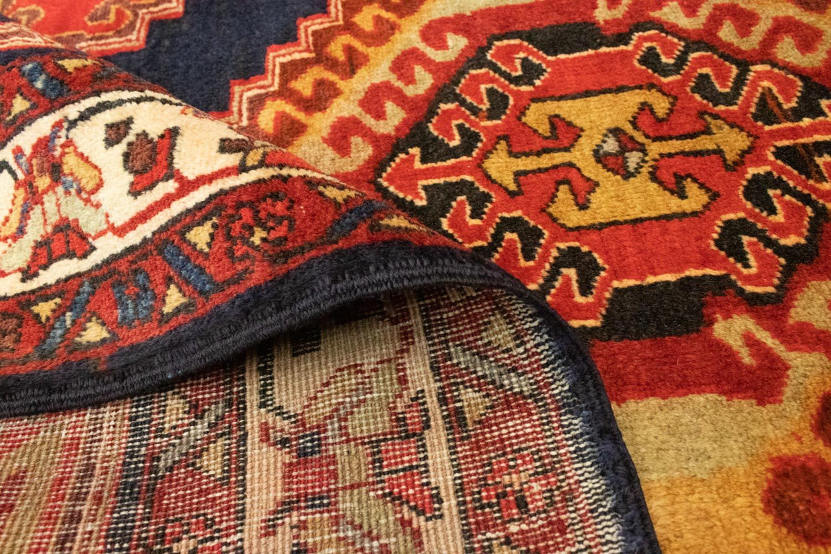 Perserteppich - Nomadic 320 x 120 cm - blau