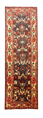 Perserteppich - Nomadic 307 x 96 cm - blau