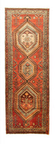 Perserteppich - Nomadic 292 x 98 cm - orange