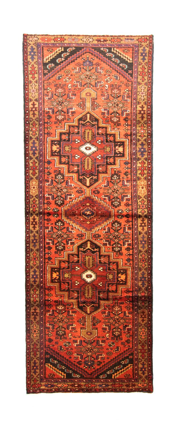 Perserteppich - Nomadic 290 x 103 cm - orange