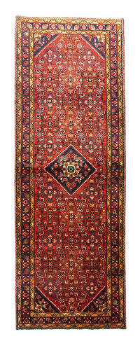 Perserteppich - Nomadic 310 x 107 cm - rot