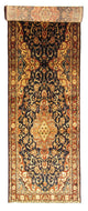 Perserteppich - Nomadic 428 x 110 cm - blau