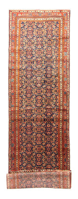 Perserteppich - Nomadic 400 x 108 cm - blau