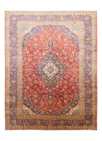 Perserteppich - Keshan 401 x 304 cm - rot