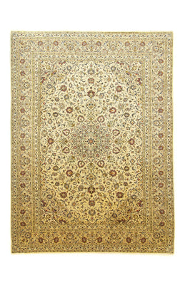 Perserteppich - Keshan 350 x 252 cm - beige