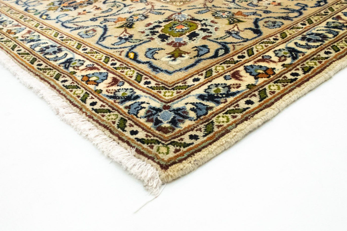Perserteppich - Keshan 404 x 292 cm - beige
