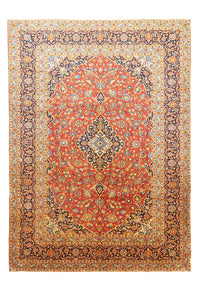 Perserteppich - Keshan 382 x 270 cm - orange