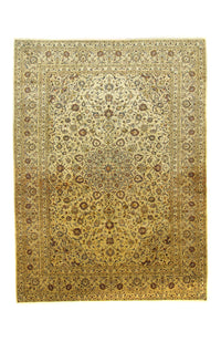 Perserteppich - Keshan 350 x 254 cm - beige