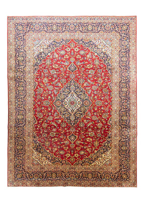 Perserteppich - Keshan 390 x 297 cm - rot
