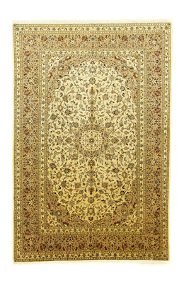 Perserteppich - Keshan 305 x 195 cm - beige