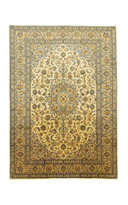 Perserteppich - Keshan 347 x 250 cm - beige