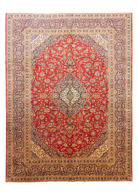 Perserteppich - Keshan 400 x 295 cm - rot