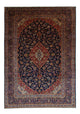 Perserteppich - Keshan 419 x 298 cm - blau