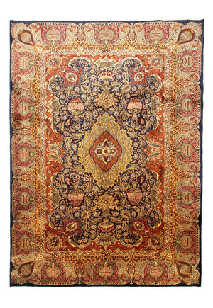 Perserteppich - Classic 397 x 292 cm - blau