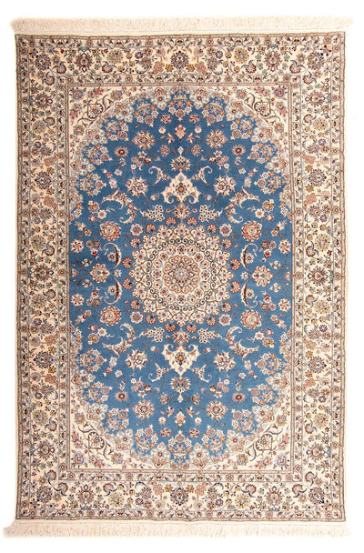 Nain - 6La Teppich 156x233cm - Perserteppich - dunkelblau