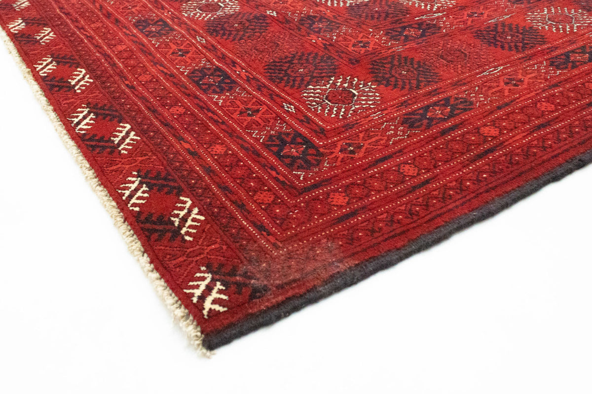 Afghan Teppich - Buchara 390 x 292 cm - dunkelrot