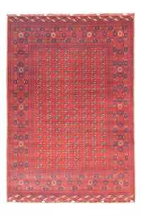 Afghan Teppich - Buchara 294 x 200 cm - dunkelrot
