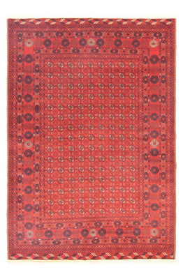 Afghan Teppich - Buchara 295 x 199 cm - dunkelrot