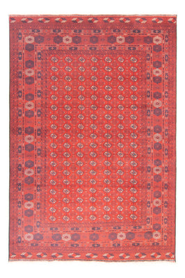 Afghan Teppich - Buchara 297 x 198 cm - dunkelrot
