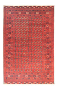 Afghan Teppich - Buchara 295 x 192 cm - dunkelbraun