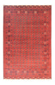 Afghan Teppich - Buchara 295 x 192 cm - dunkelbraun