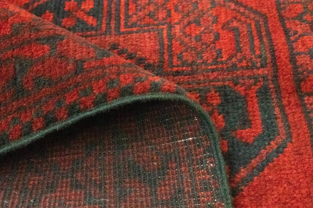 Afghan Teppich - Filpa 145 x 96 cm - rot