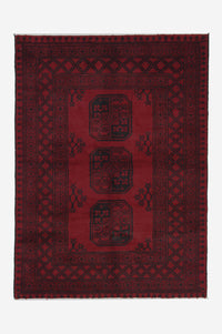 Afghan Teppich - Filpa 140 x 100 cm - rot