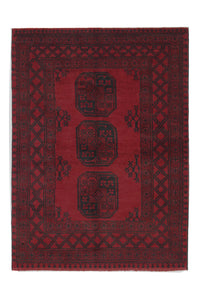 Afghan Teppich - Filpa 139 x 102 cm - rot