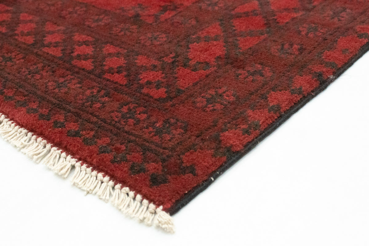 Afghan Teppich - Filpa 139 x 102 cm - rot