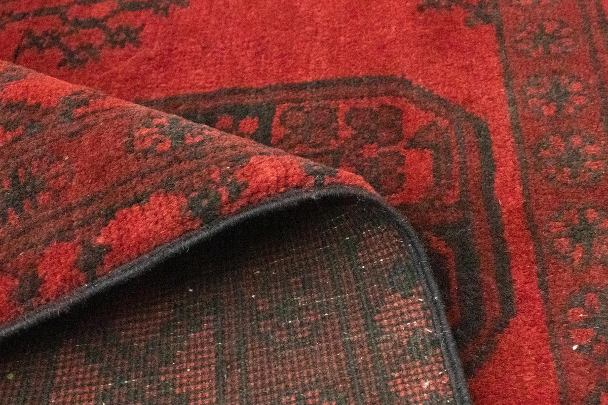 Afghan Teppich - Filpa 139 x 102 cm - rot