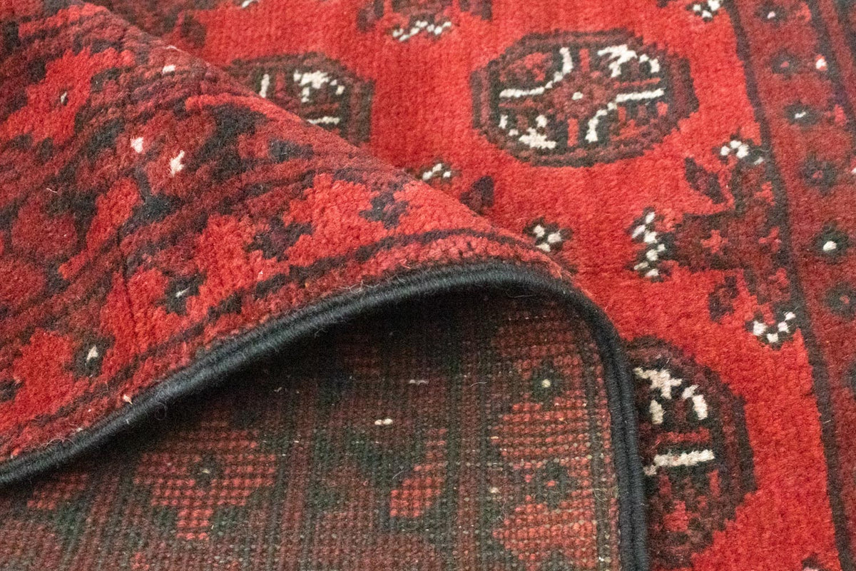 Afghan Teppich - Filpa 145 x 93 cm - rot