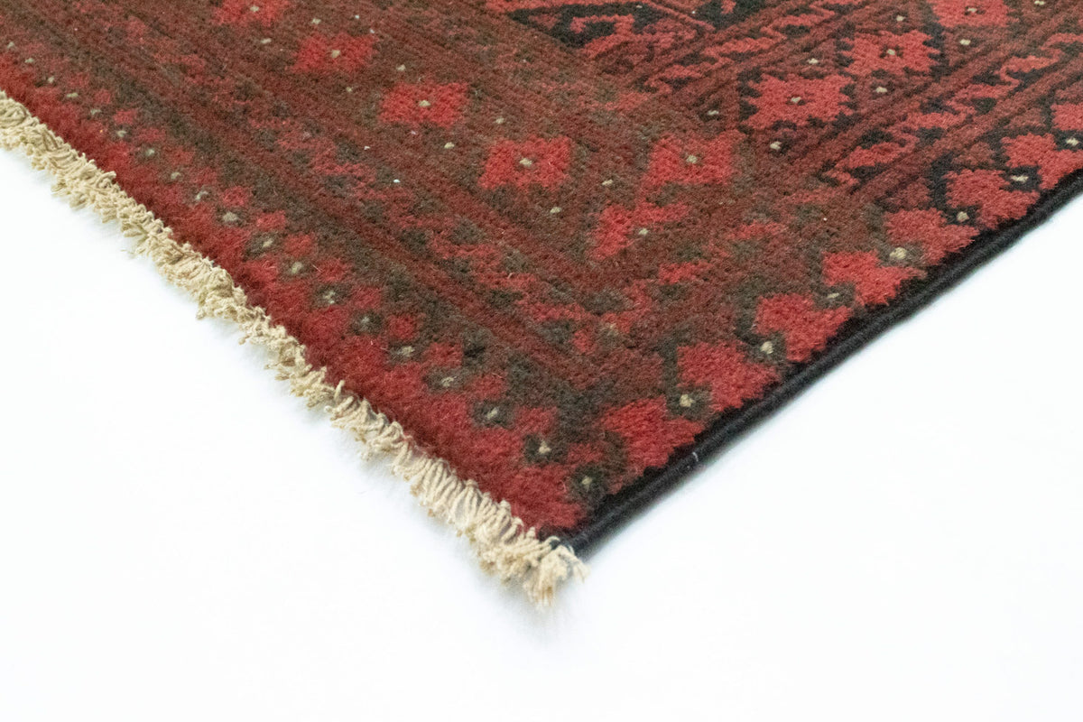 Afghan Teppich - Filpa 391 x 299 cm - dunkelrot