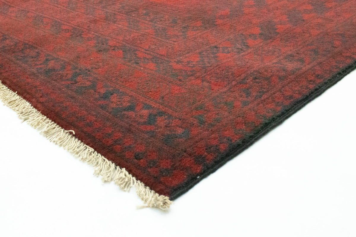Afghan Teppich - Filpa 329 x 250 cm - dunkelrot