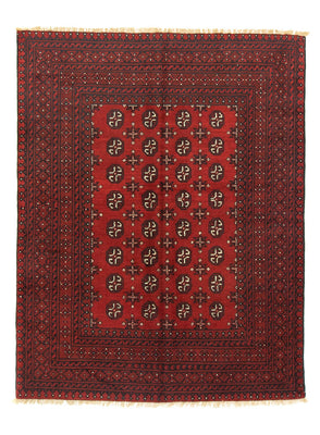 Afghan Teppich - Filpa 193 x 149 cm - rot