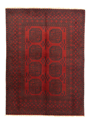 Afghan Teppich - Filpa 203 x 147 cm - rot