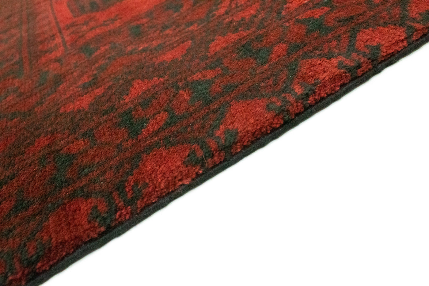 Afghan Teppich - Filpa 193 x 147 cm - rot