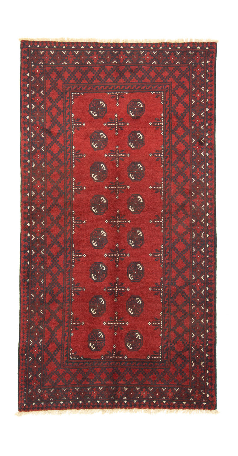 Afghan Teppich - Filpa 192 x 99 cm - rot