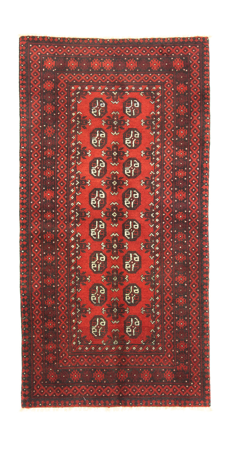 Afghan Teppich - Filpa 200 x 100 cm - rot