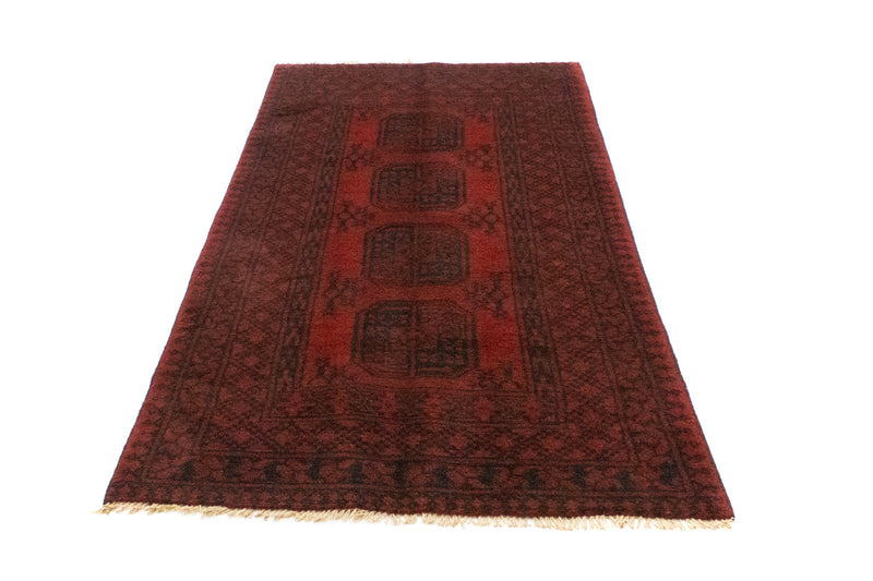 Afghan Teppich - Filpa 198 x 96 cm - rot