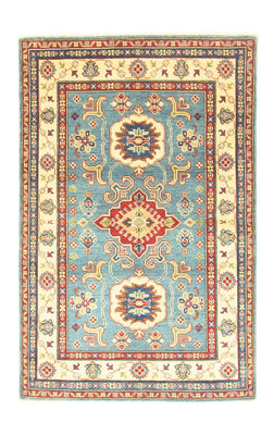 Ziegler Teppich - Kazak 183 x 117 cm - seeblau