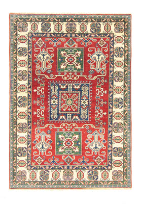 Ziegler Teppich - Kazak 212 x 146 cm - dunkelrot