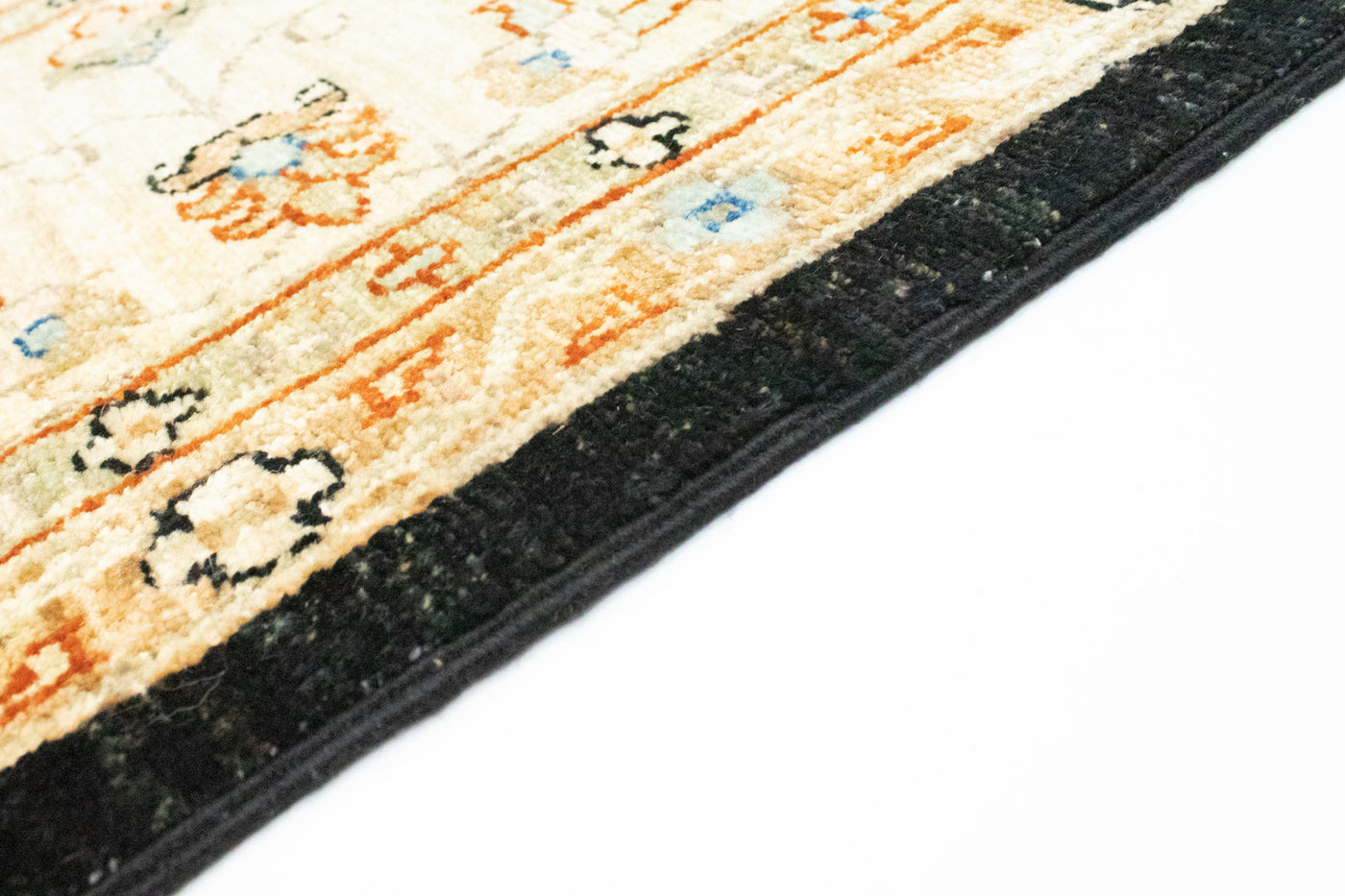 Ziegler Teppich 357 x 248 cm - schwarz