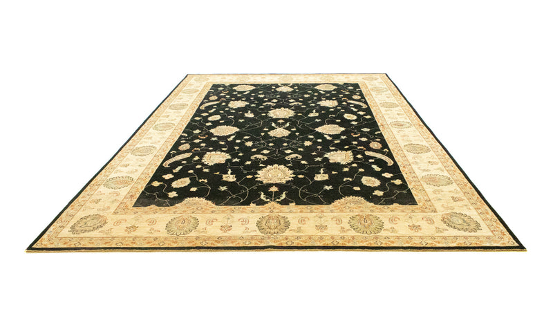 Ziegler Teppich 357 x 248 cm - schwarz