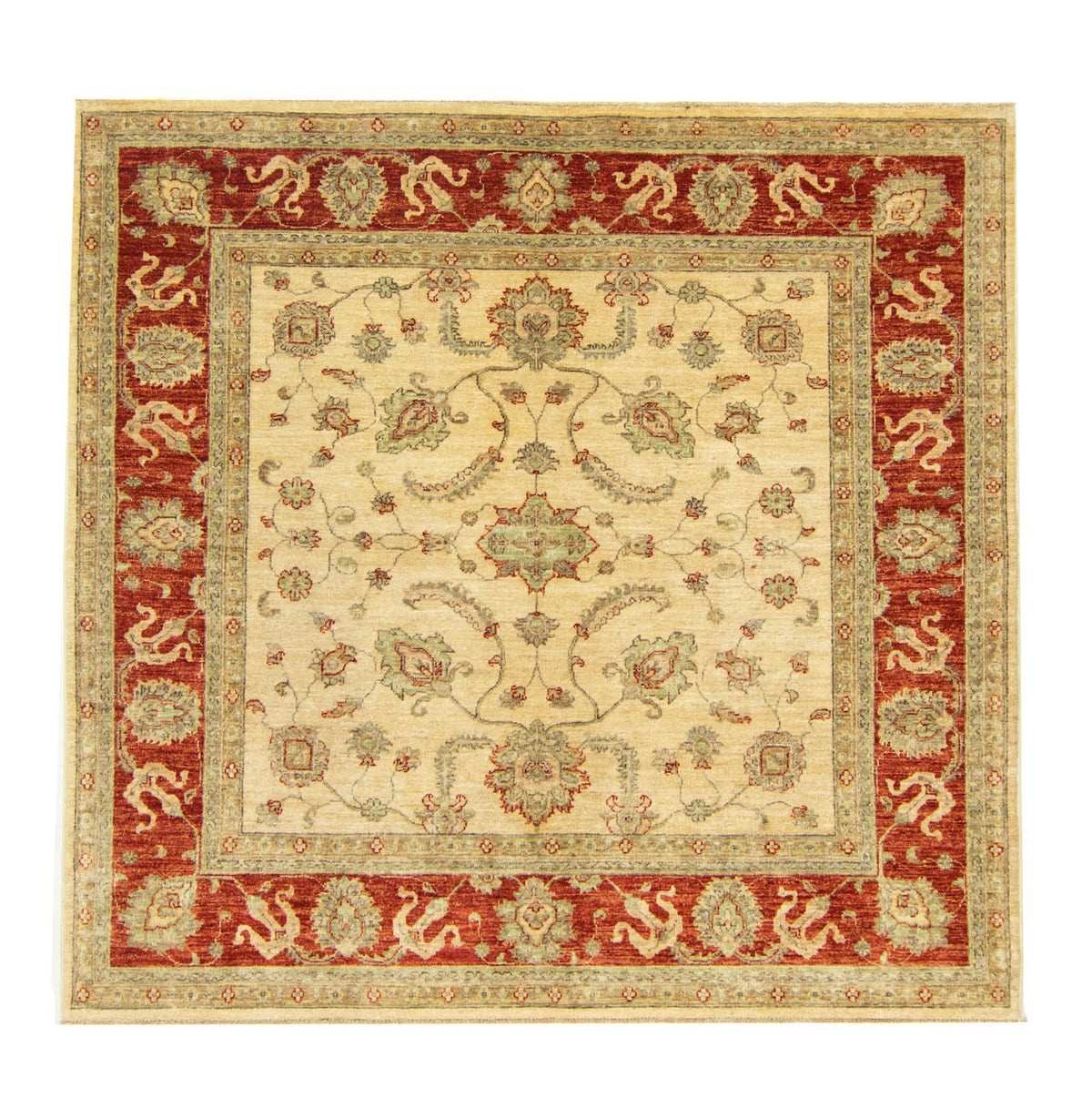 Ziegler Teppich 185 x 175 cm - beige