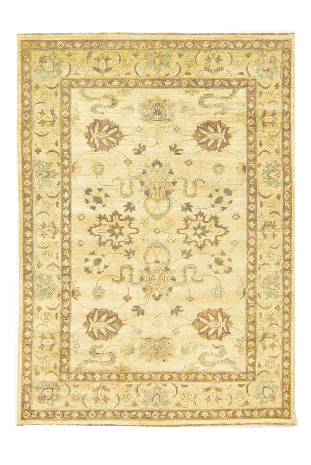 Ziegler Teppich 236 x 167 cm - gelb