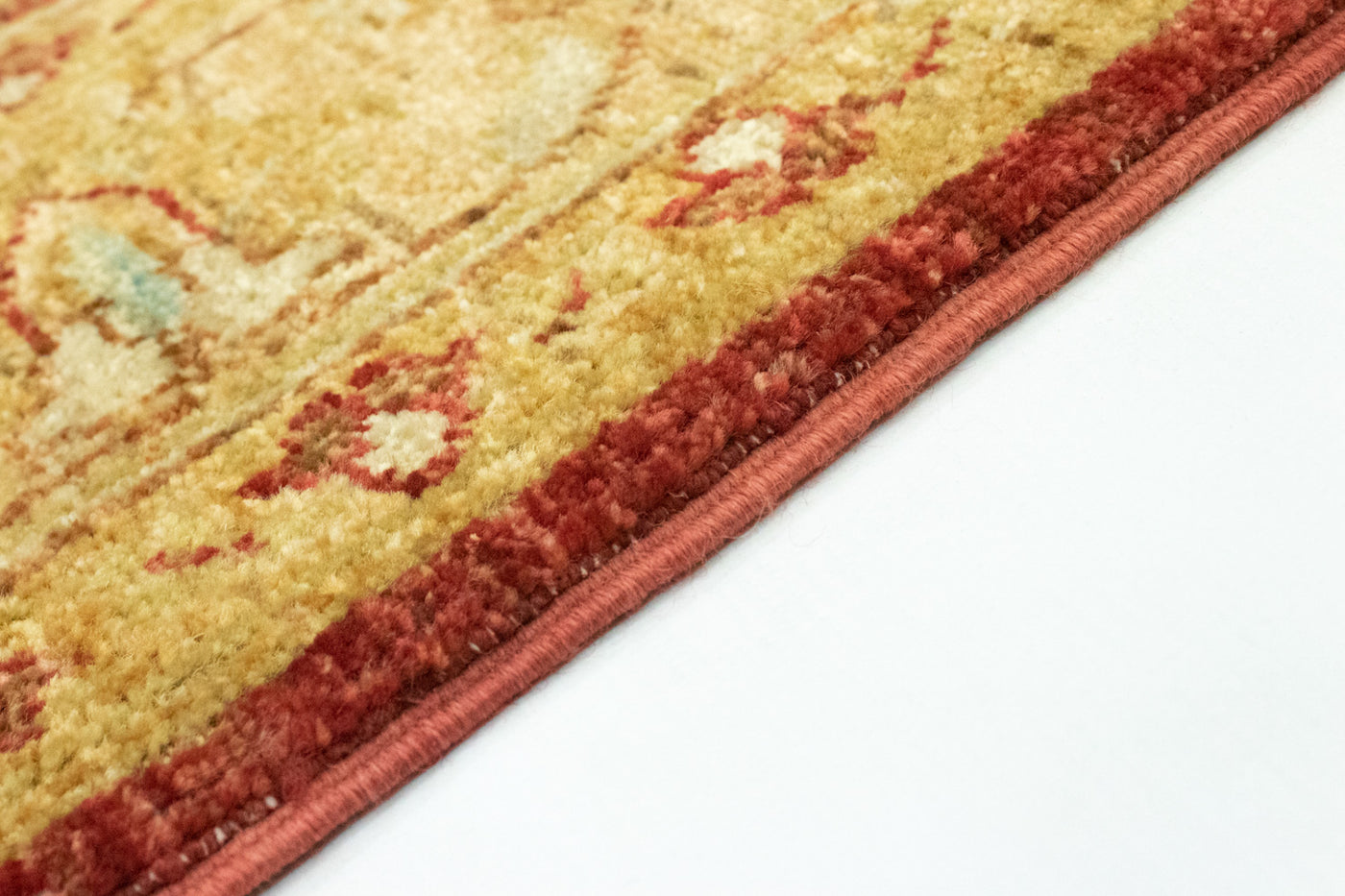 Ziegler Teppich 147 x 102 cm - rot