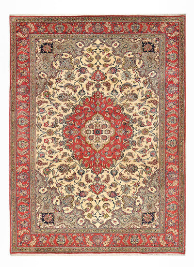 Ghom Teppich 255x353cm - Perserteppich - rot