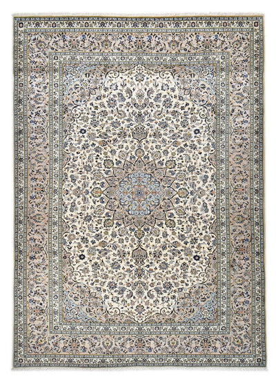Keshan Teppich 257x352cm - Perserteppich - grau