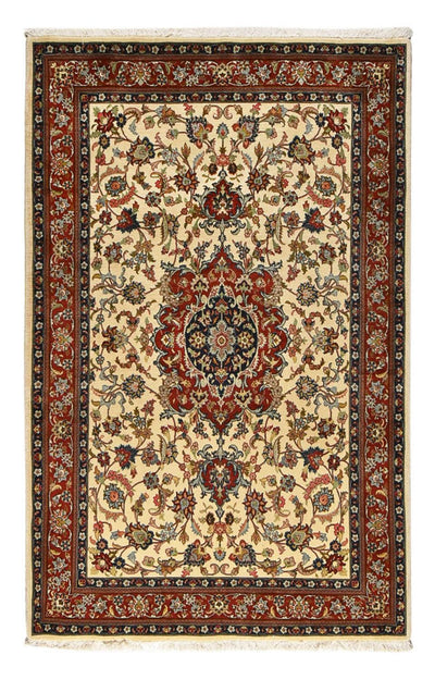 Ilam Teppich 131x202cm - Perserteppich - hellbeige