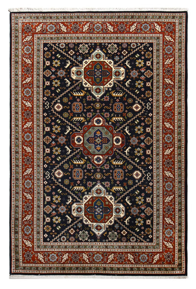 Ardebil Teppich 196x290cm - Perserteppich - rot